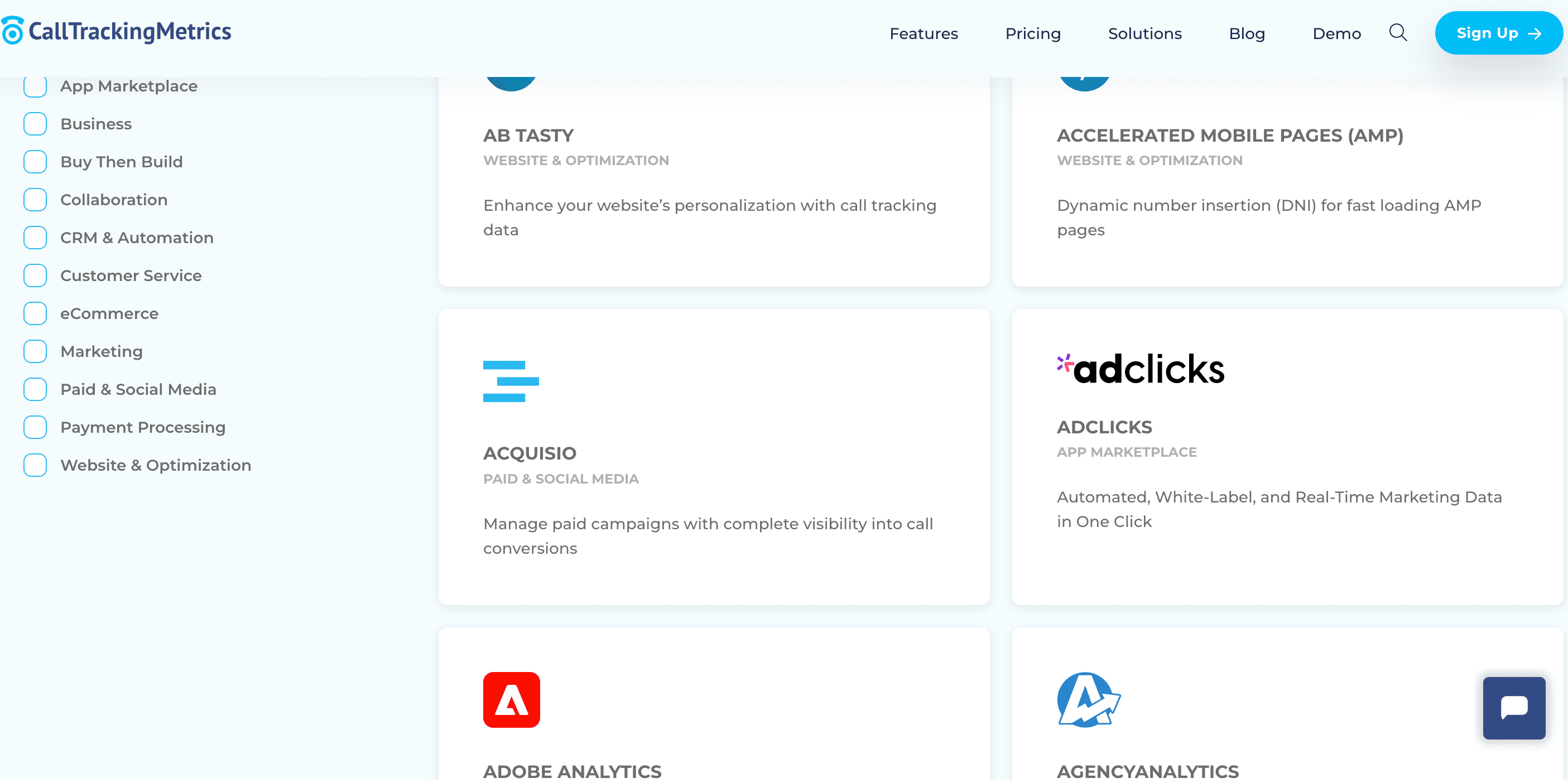 calltrackingmetrics integrations